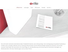 Tablet Screenshot of e-rife.com